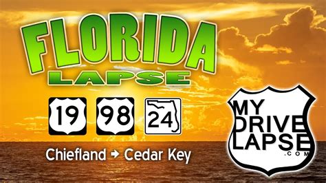 Chiefland to Cedar Key, Florida: SR 24 Dashcam Drive - YouTube