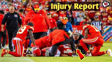 Chiefs Injury Report