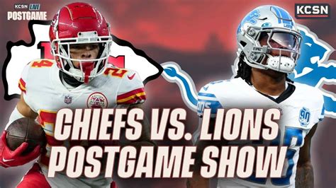 Chiefs drop NFL season opener, 21-20, to Lions