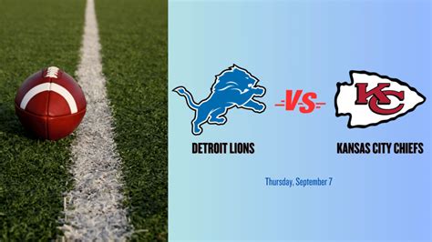 Chiefs vs lions. Sep 7, 2023 · Check out highlights from the Detroit Lions’ 21-20 win on the road against the Kansas City Chiefs during Week 1 of the 2023 season.0:00-1:17 - Lions fake pun... 