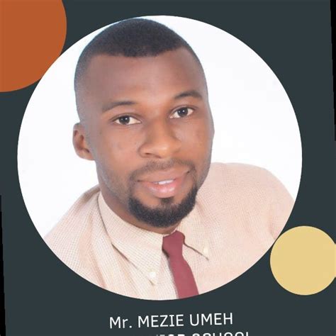 Chiemezie A Umeh BSc, BPMA - Senior Assistant Registrar