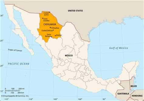 Chihuahua (Mexico): State, Major Cities & Towns - City Population