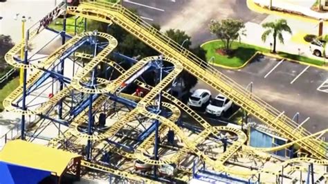 Child found under Florida roller coaster track with traumatic injuries, officials say