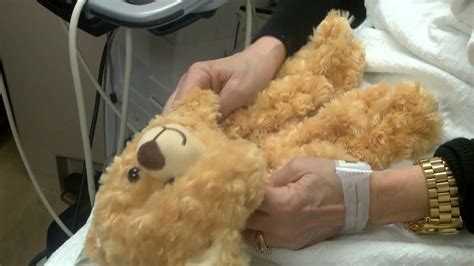 Child given new teddy bear with late mom's heartbeat after accidental donation