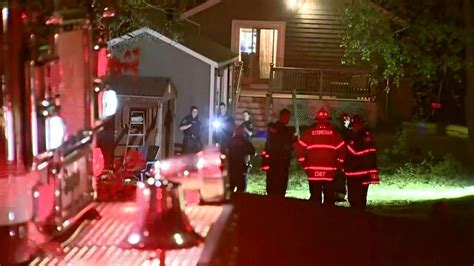 Child injured in explosion outside Stoneham home