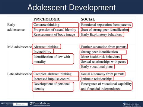 Childhood And Adolescent Psychologic Development