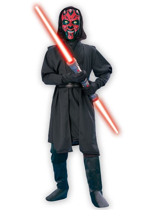 Coming Soon. Deluxe Adult Darth Maul Costume. $64.99. Coming Soon. Adult Hooded Sith Robe. $34.99. Coming Soon. Child Darth Vader Gloves. $12.99.
