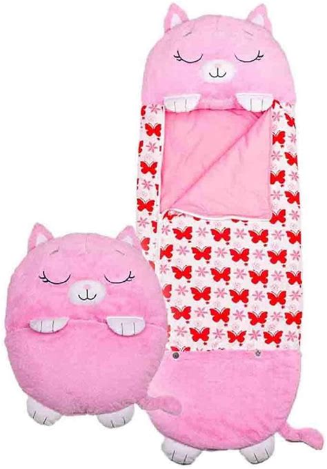 Buy Wildkin Kids Sleeping Bags for Boys and Girls, Measures 57 x 30 x 1.5 Inches, Cotton Blend Materials Sleeping Bag for Kids, ... Nap Mat with Matching Pillow for Kids Boys Girls Sleepover Overnight Travel Slumber Bag, White Unicorns Printed on Pink, 100% Soft Microfiber.