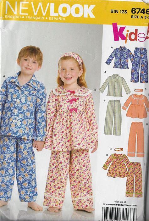 Children Pajama Pattern Patterns For You
