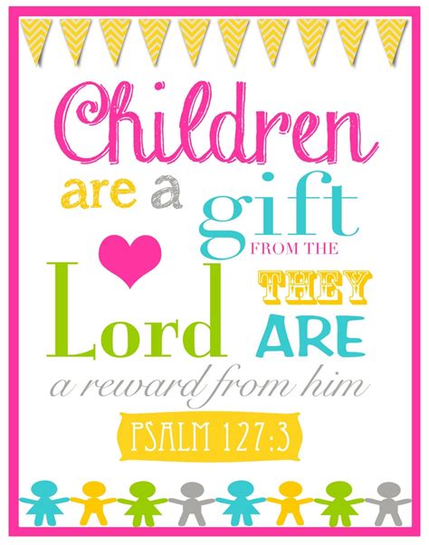 Childrens Are Gift Of God In Bible