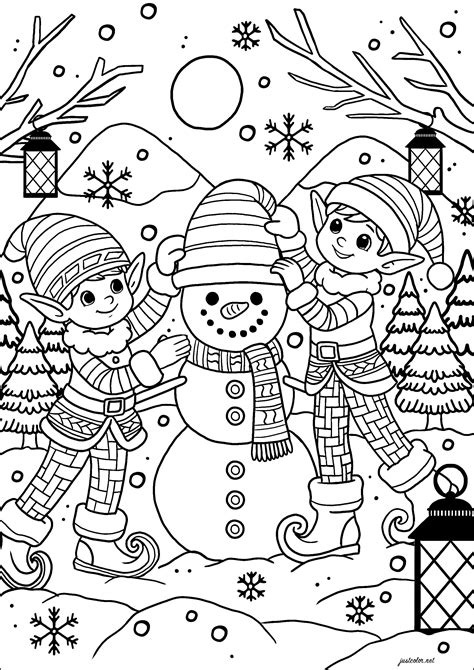 Childrens Christmas Coloring