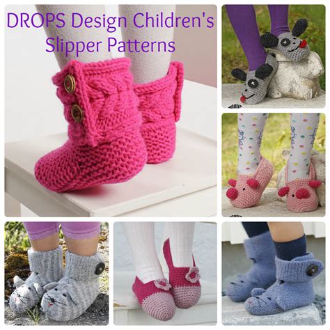 Childrens Slipper Patterns Patterns For You