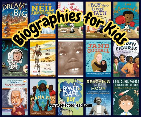 Childrens biography books