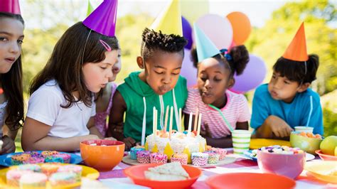 Childrens birthday. As the party host, keeping your child’s birthday party on track is important so you can fit in the food, cake, gifts, and games. If you’re having a typical 3-hour party, follow this day-of party timeline to make sure everything runs smoothly. 10-15 minutes, guests arrive. 30 minutes of play/games. 40 minutes food. 