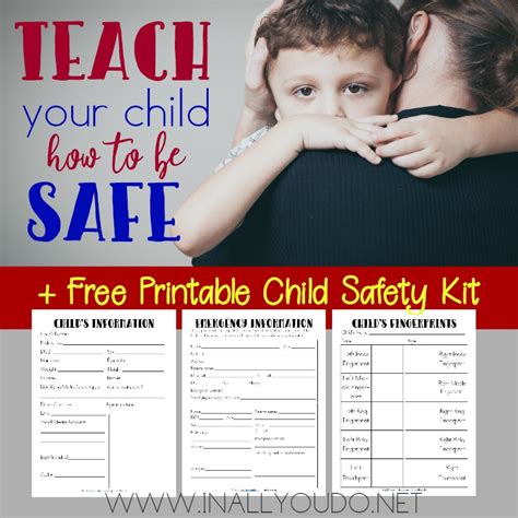 Our Child Safety Kit can help you keep your children safe, even when you are not with them. With special no-scare methods for each age group from very young to teens, our Kit includes: Asking for help when a trusted adult is not available. Using the “What If” game to teach safety and build self-esteem.. 