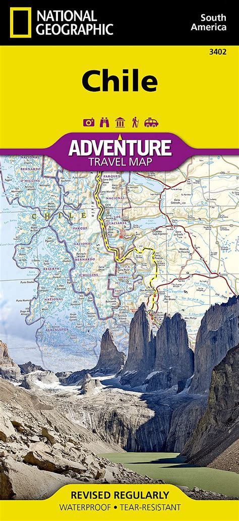 Read Online Chile National Geographic Adventure Map National Geographic Adventure Map 3402 By Not A Book