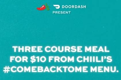 Get delivery or takeout from Chili's Grill & Bar at 401 Biscayne Boulevard in Miami. ... The hours this store accepts DoorDash orders. Mon. 11 AM - 10:30 PM. Tues. 11 AM - 10:30 PM. Wed. 11 AM - 10:30 PM. Thurs. ... Our Guiltless Grill menu offers a range of healthier menu items that pack all the Chili's flavor while keeping the calorie count low.. 