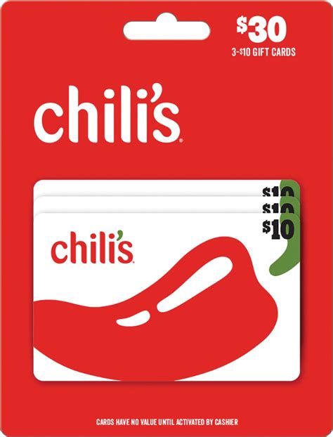 Chilis Gift Card Activation