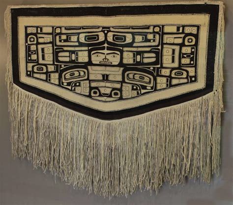 Chilkat Ceremonial Dancing Blanket – Circa 1870s