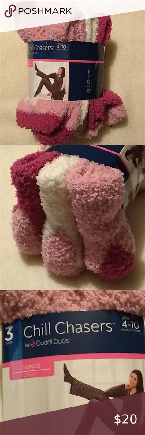 Chill chasers by cuddl duds. Chill Chasers By Cuddl Duds Slipper Boots L (9-10) Blue Cable Knit Faux Fur Line $27 Size: Large (9-10) Cuddl Duds kmcross1. Slippers - Cuddl Duds NWT - so soft, cozy and comfortable NWT $42 Size: Various Cuddl Duds angieusa17. 1. Slippers - Cuddl Duds ... 