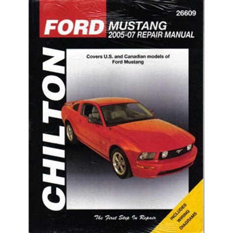Chilton ford mustang 2005 2007 repair manual. - Apple imagewriter lq service repair manual.