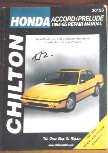 Chilton repair manual honda accord prelude 1984 95. - Download service repair manual yamaha 200 225 250 hp 1999.