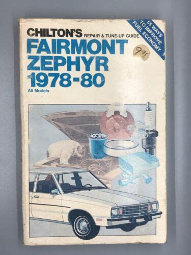 Chilton s repair tune up guide fairmont and zephyr 1978. - The 62 65l diesel troubleshooting repair guide download.