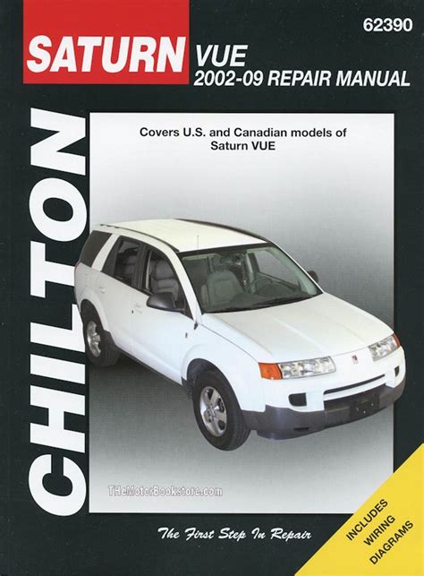 Chilton saturn vue 2002 thru 2007 repair manual 62390. - Tecumseh 10 hp engine charging manual.