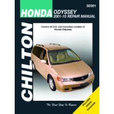 Chilton total car care honda odyssey 2001 2010 repair manual. - Czas wolny i rekreacja różnych środowisk społecznych w polsce.