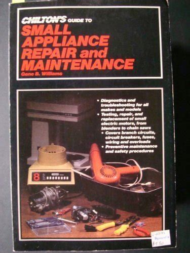 Chiltons guide to small appliance repair and maintenance. - Schelm als widerspruch und selbstkritik des bürgertums.