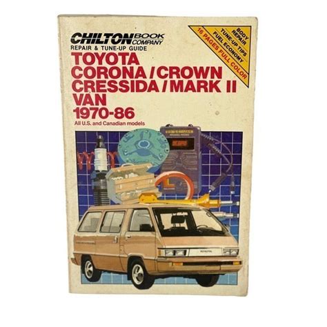 Chiltons toyota cressida and van chiltons repair tune up guides. - Ford fusion repair manual front end.