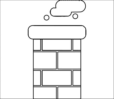Chimney Coloring Page