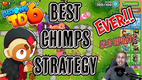 Chimps strategy. This page contains strategies for the map Spillway. For most modes including CHIMPS that allows so, start off with a Ninja Monkey on the barrel and upgrade it to 302. Towers and Heroes that ignores Lines of Sights and have large range are very useful for early to mid game as just relying on the tower placed on the barrel is not enough. These towers … 
