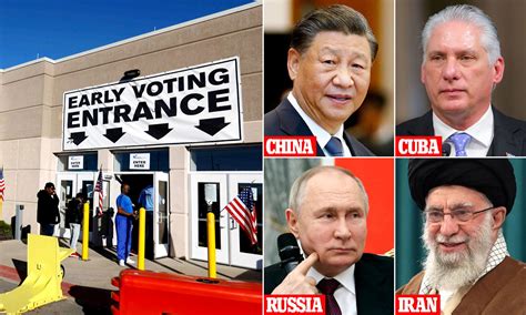 China, Russia, Iran and Cuba all tried to meddle in 2022 US congressional elections, intelligence assessment finds