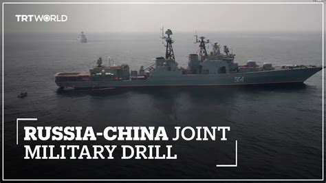 China, Russia Conclude Joint Military Exercise - YouTube