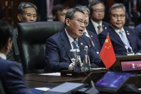 China’s premier is on a charm offensive as ASEAN summit protests Beijing’s aggression at sea