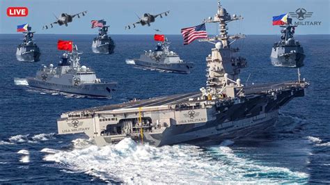 China Angry (Apr 14,2024) US and Philippines aircraft carrier