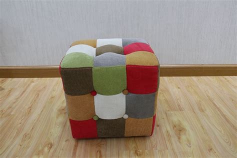 China Customized Patchwork Ottomans Manufacturers Suppliers