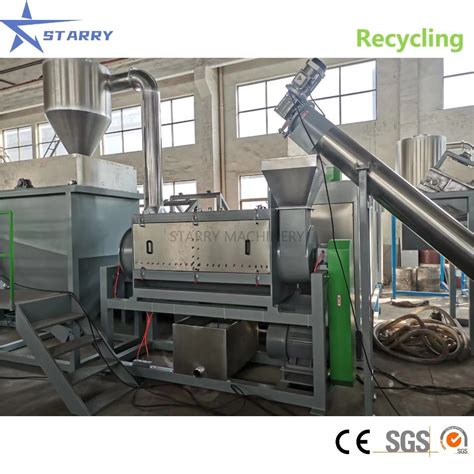 China Pet Flakes Washing Recycling Line Cleaning Machine - China …