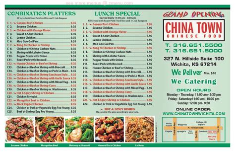 China Town - Wichita, KS 67214 (Menu & Order Online)