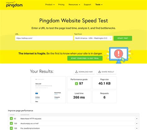 China Website Speed Test