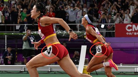 China censuró esta foto de dos atletas. ¿Fue por una supuesta referencia a la masacre de Tiananmen?