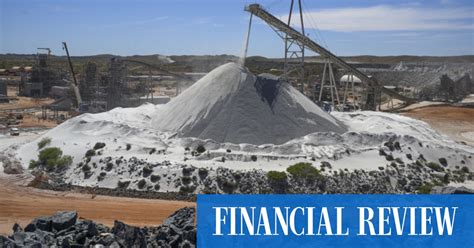 China may be cut from critical minerals deals - afr.com