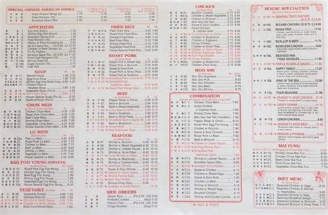 The actual menu of the Chen's Wok restaurant. Prices and visitors' opinions on dishes. Log In. English . Español . Русский . Where: Find: Home / USA / Lakeland, Florida / Chen's Wok, 6565 N Socrum Loop Rd ... #112 of 854 restaurants in Lakeland. Panda World menu. 