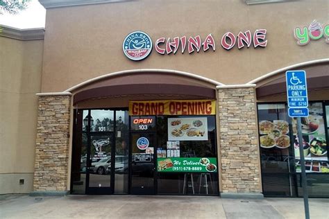 CHINA ONE in Wildomar, CA, is a Chinese restaurant with average ratin