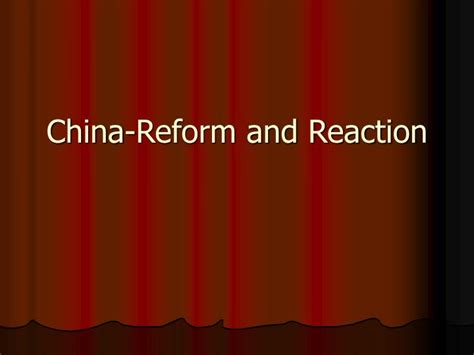 China reform and reaction guided key. - Excel mathematics advanced year 9 student guide australia.