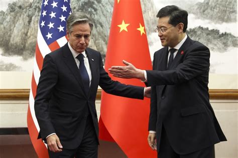 China removes its outspoken foreign minister during a bumpy time in relations with the US