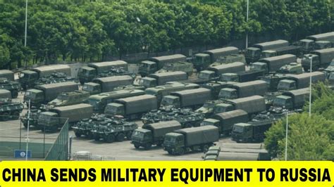 China secretly sends enough gear to Russia to equip an army