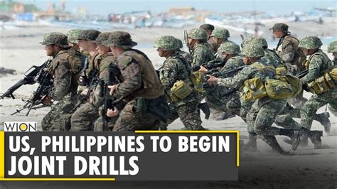 China warns as US, Philippines stage combat drills