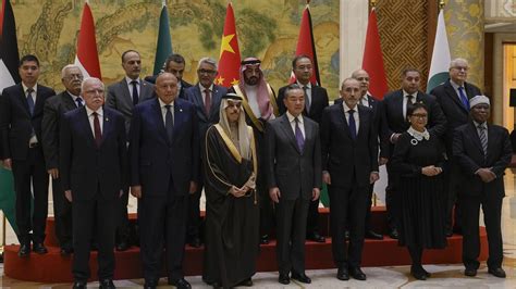 China welcomes Arab and Muslim foreign ministers for talks on ending the war in Gaza